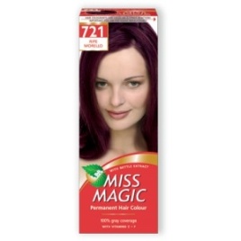 Гель-краска д/вол Miss Magic №721 спелая вишня