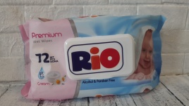 RIO BABY Салф.влажн.72шт. PREMIUM (клапан)