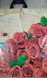 Пакет-петля 44*44 "Либретто Розы" (25)