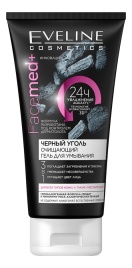 ЭВ+ FM Гель очищ.д/умыв.3в1 активир.уголь 150мл