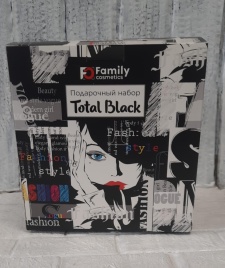 ПН д/жен. Total Black (кр.д/рук и тела 150 + гель д/д 150)/10466