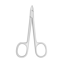 NN NP-01 Кусачки д/педикюра Глазки Лезвие без пятки 9мм Матовые