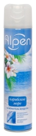 ALPEN Освежитель воздуха 300мл Карибское море
