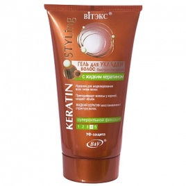 KERATIN STYLing Гель д\в быстросохн. с.с.фикс.150мл