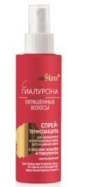 БЕЛ Спрей-термозащ. д/повр.и окр.волос Жожоба/Гиалурон 150мл.