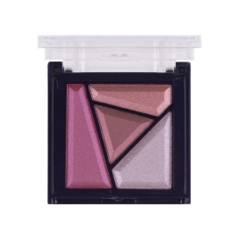Ffleur  Тени д\век Е 224 GLAM LOOK 4цв.№4 сирень + терракот