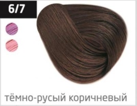 OLLIN Крем-кр д/в 100мл 6/7 т.русый корич. 