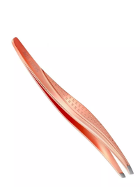 SS АТ-9968 Пинцет косой розовое золото