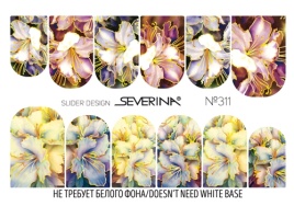 S-A Слайдер-дизайн водные на весь ноготь №311