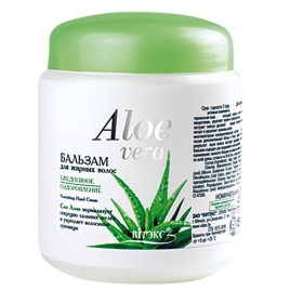 Вит. ALOE VERA Бальзам д/жирн.в. "Ежедн. оздоровл."450мл