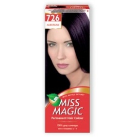 Гель-краска д/вол Miss Magic №726 баклажан