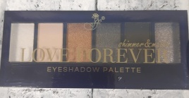 .Ffleur Тени д/век Е-165  № 6 бел,беж,кр зол,т сер,черн,сер.