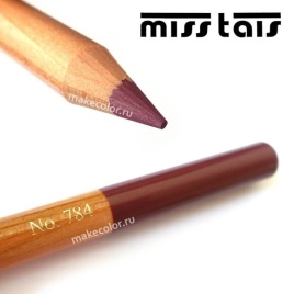 Мисс Таис Кар-ш д/губ дер.№784 бордо