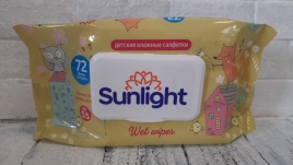 SUNLIGHT BABY Салф.влажн.72шт.ECO Лиса (клапан)