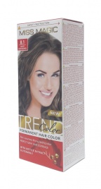 Краска д/вол Miss Magic 8.1 светло-русый пепельный