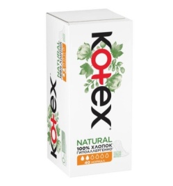 Котекс Прокладки ежедн.40шт.Natural Нормал