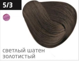 OLLIN Крем-кр д/в 100мл 5/3 св.шатен. золот.