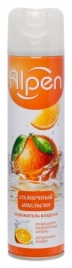 ALPEN Освежитель воздуха 300мл Солнечный апельсин