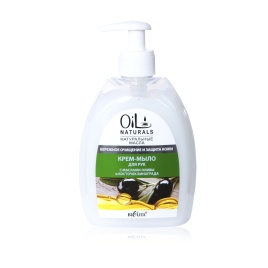 "NEW"SPA OilNaturals Крем-мыло д/р с маслами оливы и виноград. косточки 400мл.