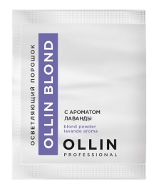 OLLIN BLOND Порошок осветл.лаванда 30г саше