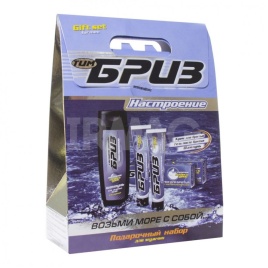 ПН №1061 БРИЗ Настр.(кр д/бр 75+гель п/бр 75+ш-нь 250) сумка