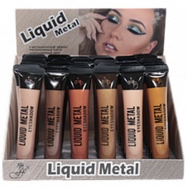 Ffleur  Тени д\век ЕL 161 метал.эф.№04 яркое золото