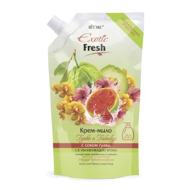   Вит EXOTIC FRESH Д/П Крем-мыло "Гуава/Гибискус" 750мл 