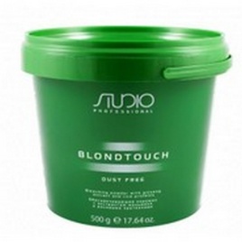 Kapous Studio Порошок д/осветл.500г ЗЕЛЕНЫЙ (женьшень)