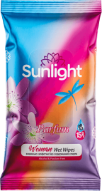 SUNLIGHT Салф.влажн.15шт.Парфюм