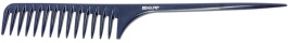 DEWAL CO-6106-NANO Гребень д/длинных вол.антистатик черный 28,5см