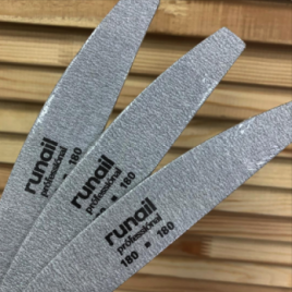 SOLINE Пилка серая лодка 180/180 (25шт.в уп.) PROF