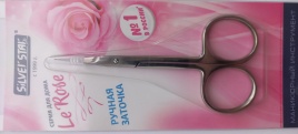 SS НСС-6 Le Rose Ножницы д/кутик длин.тонк.лез.