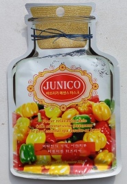 MIJIN Маска-ткань д/л 25г Экстракт Паприки Смягч.