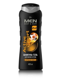 IRIS Ш-нь-гель муж.400мл 2в1 ACTIVE SPORT