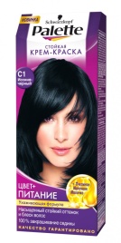 ПАЛЕТТЕ Крем-краска 1-1 Иссиня-черный (C1)