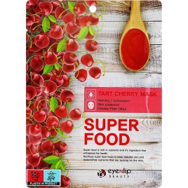 EYENLIP Маска ткань 23мл SUPER FOOD Терпкая Вишня