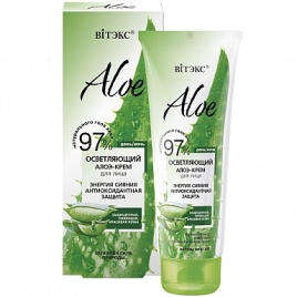 Вит. ALOE 97% Крем осветляющ.д/л "Энергия сияния" 50мл