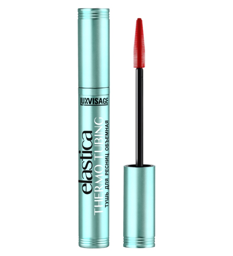 LUX visage Тушь д/ресн.ELASTICA THERMO TUBING! объемная черная фото 1