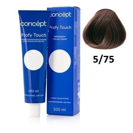 C-PT PROFY Touch Кр-краска 5.75 Каштановый 100мл фото 1