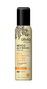 Olivia Fitocare Мусс д/вол.150мл Мега стойкость/Термо защита св.ф. фото 1