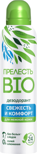Прелесть Био Дез.спрей 150мл жен.Свежесть и комфорт фото 1