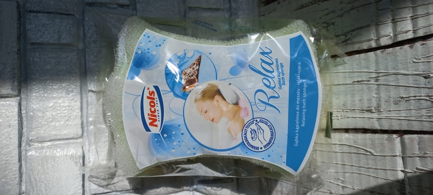 НИКОЛС Губка д/тела массажная RELAX фото 1