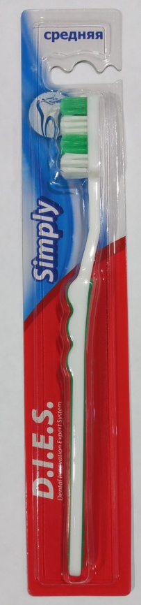 D.I.E.S Зубная щетка ср.Simply фото 1