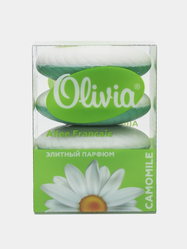 OLIVIA Мыло туалет.4х105г Пион фото 2