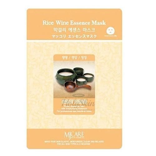 MIJIN Маска-ткань д/л 23г Макколе (рисовое вино) Инт.пит фото 1