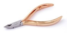 SS КCС-4/9  Кусачки (9мм) ман. д/кожи Gold фото 1