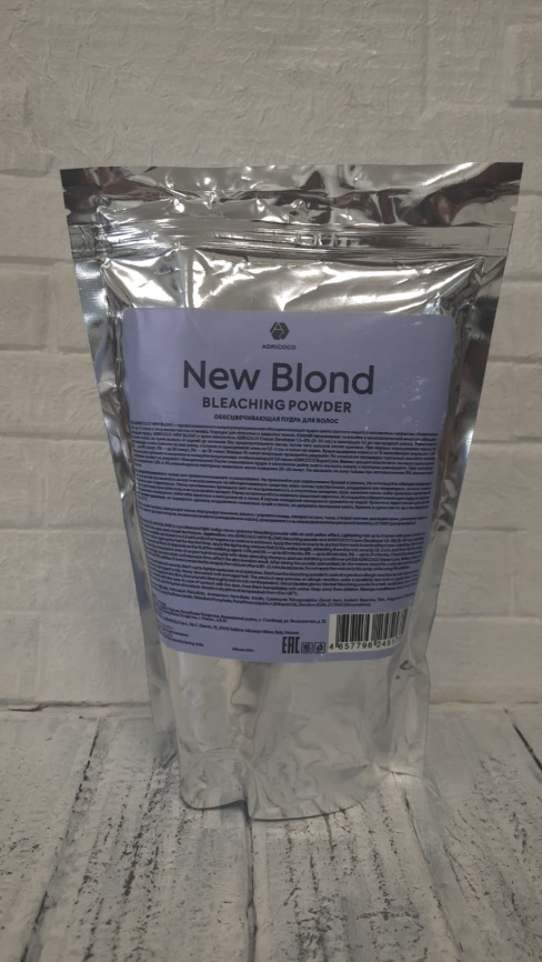 ADRICOCO Пудра обесцв. д/в New Blond 500г. фото 1
