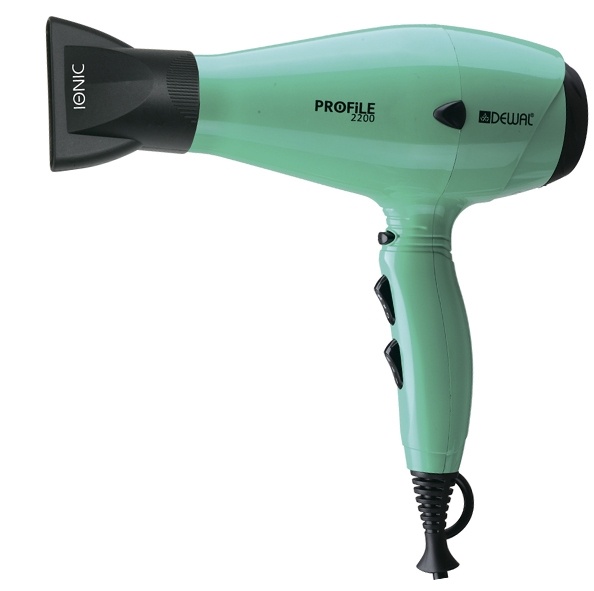DEWAL 03-120 Aqua Фен PROFILE 2200Вт,иониз.,2 насад..провод 2,8м фото 1