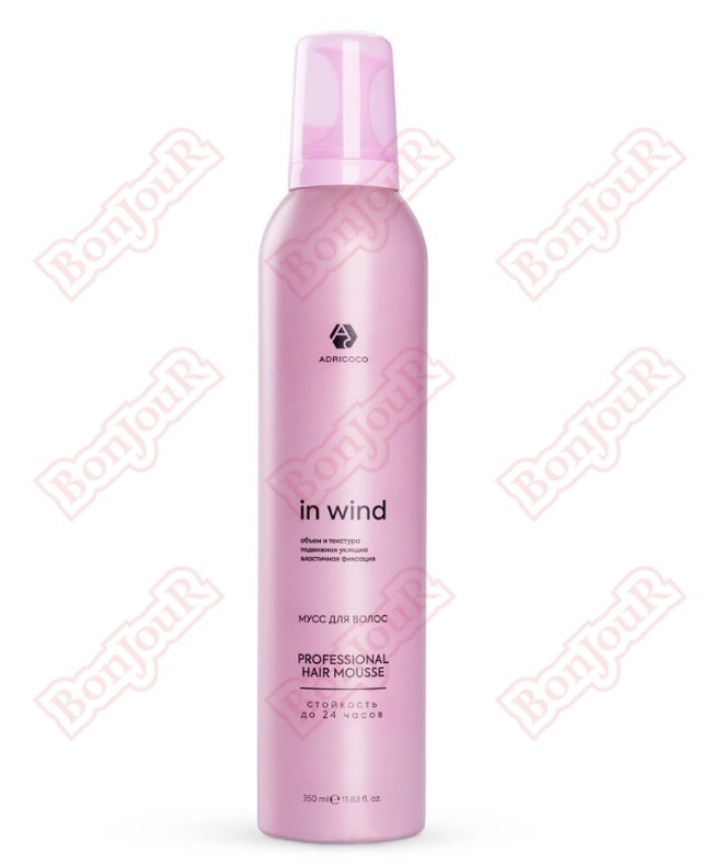 ADRICOCO Мусс проф. д/в "Подвижная фикс." 350мл фото 1