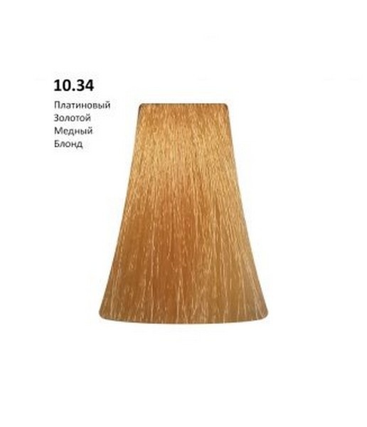 PICASSO Кр-кр д/вол.100мл 10.34 Платиновый золотой медный блонд фото 1